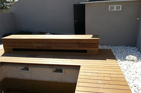 Conception de terrasse bois sur-mesure